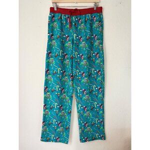 Marvel Avengers Green Christmas Drawstring Lounge Pants Size L NWOT
